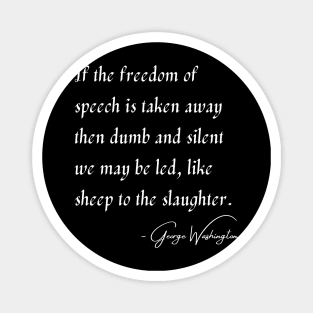 Freedom of Speech - George Washington Magnet